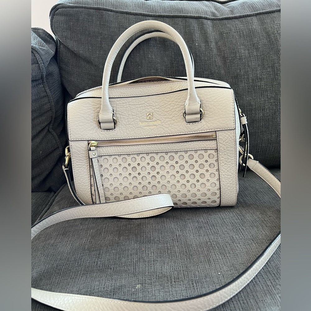 Kate Spade Cream Cross Body Bag